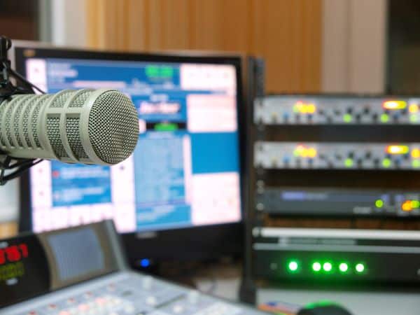 radio station broadcast booth