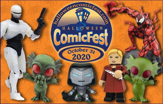 Banner for ComicFest Halloween 2020