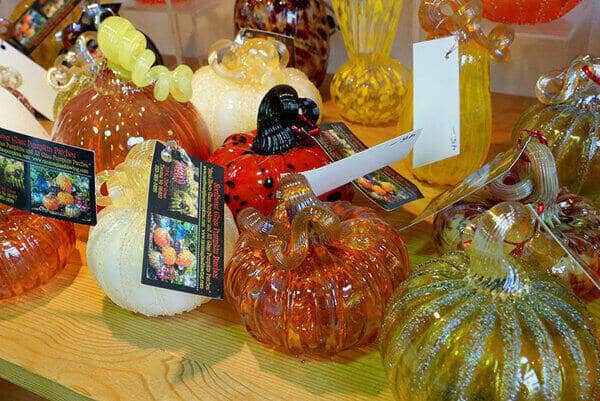 Tacoma Glassblowing Studio glass pumpkins