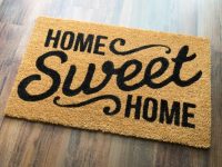 Home Sweet Home welcome mat