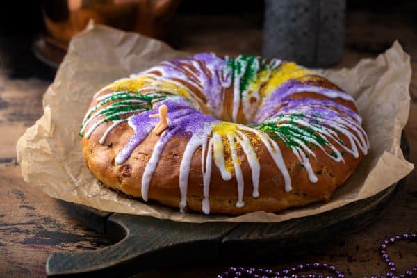 mardi gras king cake