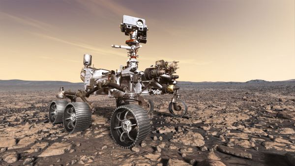 NASA MARS 2020 Perseverance Rover (illustration)