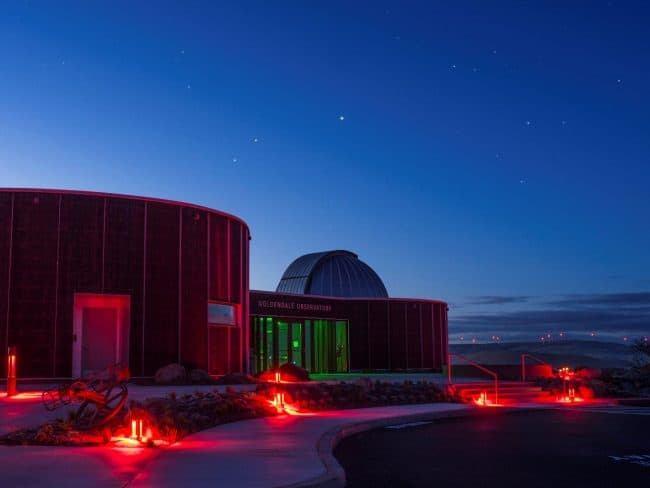 Goldendale Observatory (Washington State Parks Dept. photo)