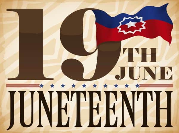 Juneteenth banner