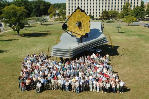 NASA's James Webb Space Telescope full-scale model