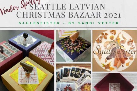 Banner for Seattle Latvian Christmas Bazaar 2021