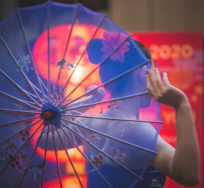 The Bellevue Collectiion Lunar New Year Umbrella