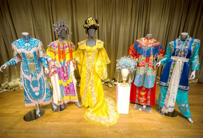Chinese traditional costumes from the Bellevue_Culture Center of TECO collection in Seattle & Hwa Shang Chinese Opera Club