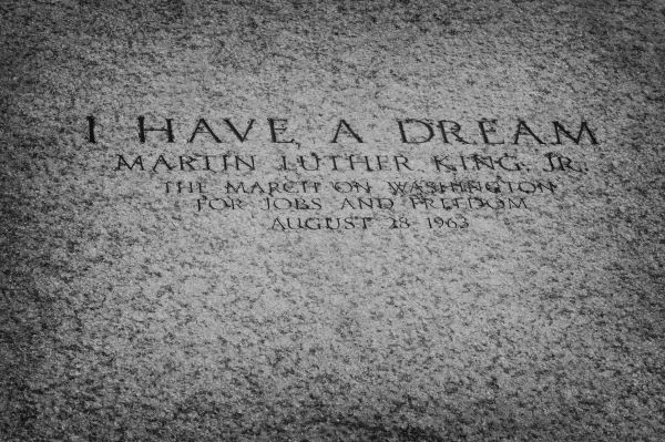 Lincoln Memorial where MLK delivered I Have a Dream speech in Aug 1963