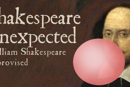Banner for Unexpected Productions Shakespeare improv