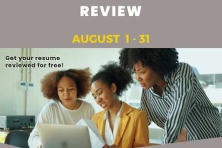 banner for Simple X Resume Review August 2022