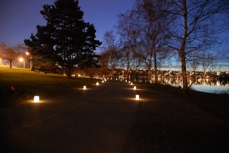 Seattle Parks Green Lake Pathway of Lights