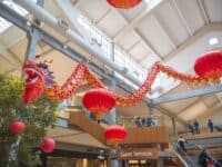 Bellevue Collection Lunar New Year hanging paper dragon
