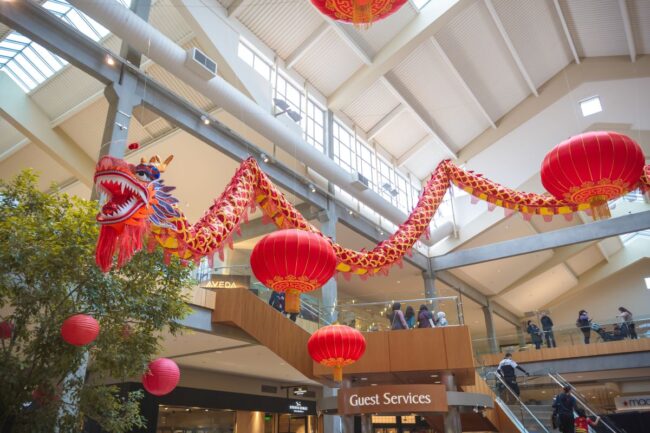 Bellevue Collection Lunar New Year hanging paper dragon