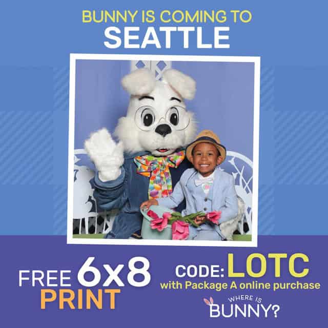 Cherry Hill Easter Bunny - Seattle