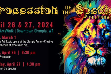 Poster for Procession of the Species 2024