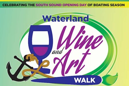 Banner for Des Moines Waterland Wine and Art Walk