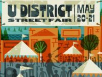 Banner for U District Street Fair 2023