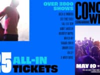 Live Nation Concert Week 2023 banner ($25 concert tickets May 10-16 or while supplies last)