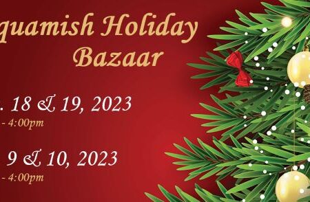 Banner for Suquamish Holiday Bazaar 2023