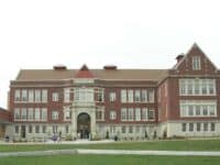 Exterior Northwest African American Museum former Colman School) in Seattle, WA