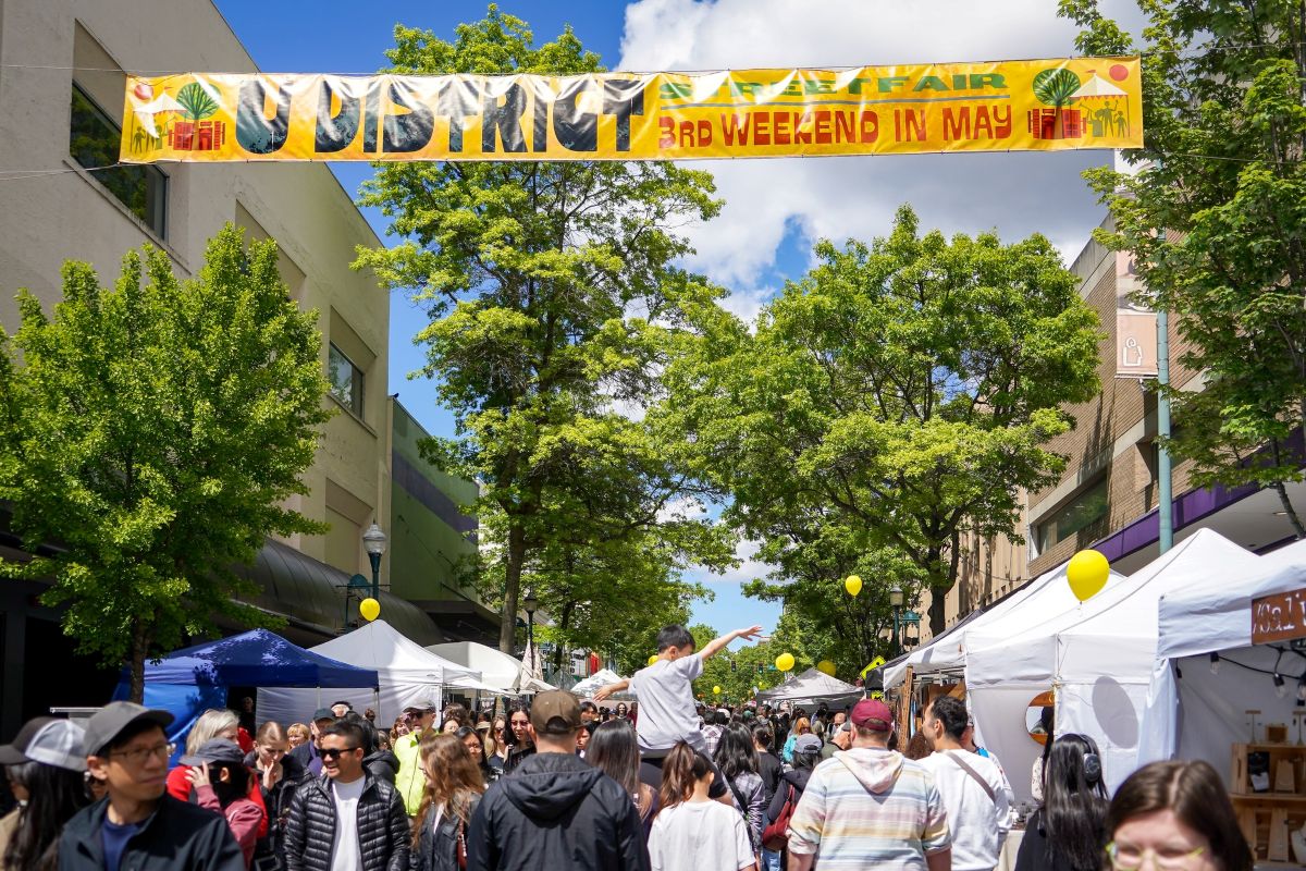 U District Street Fair 3rd weekend in May