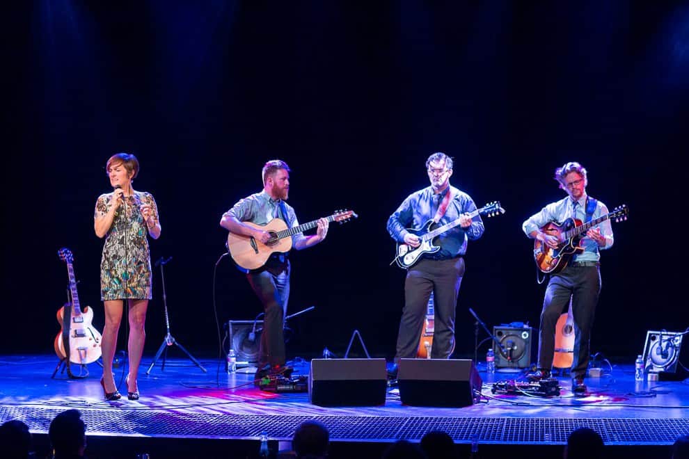 Earshot Jazz Seattle-born jazz vocalist Sara Gazarek with Los Angeles-based guitar trio New West Guitar Group