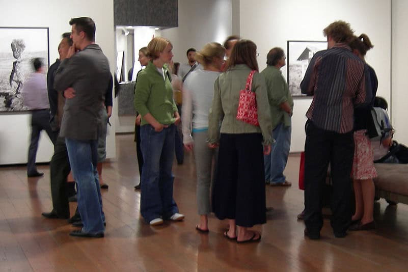 Seattle Greg Kucera gallery first Thursday art walk photo by Joe Mabel (CC3)