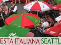 Seattle Italian festival at Seattle Center