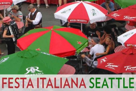 Seattle Italian festival at Seattle Center