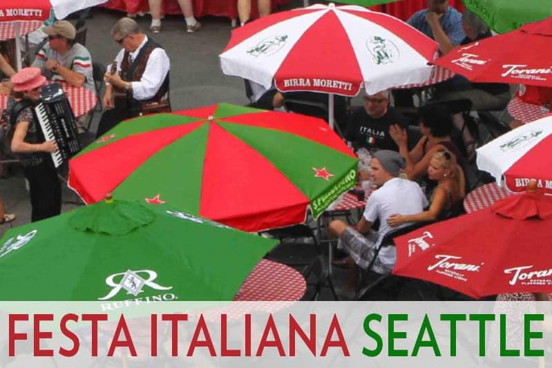 Seattle Italian festival at Seattle Center