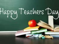 happy teachers day banner
