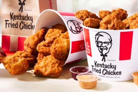 Kfc chicken and tenders buckets